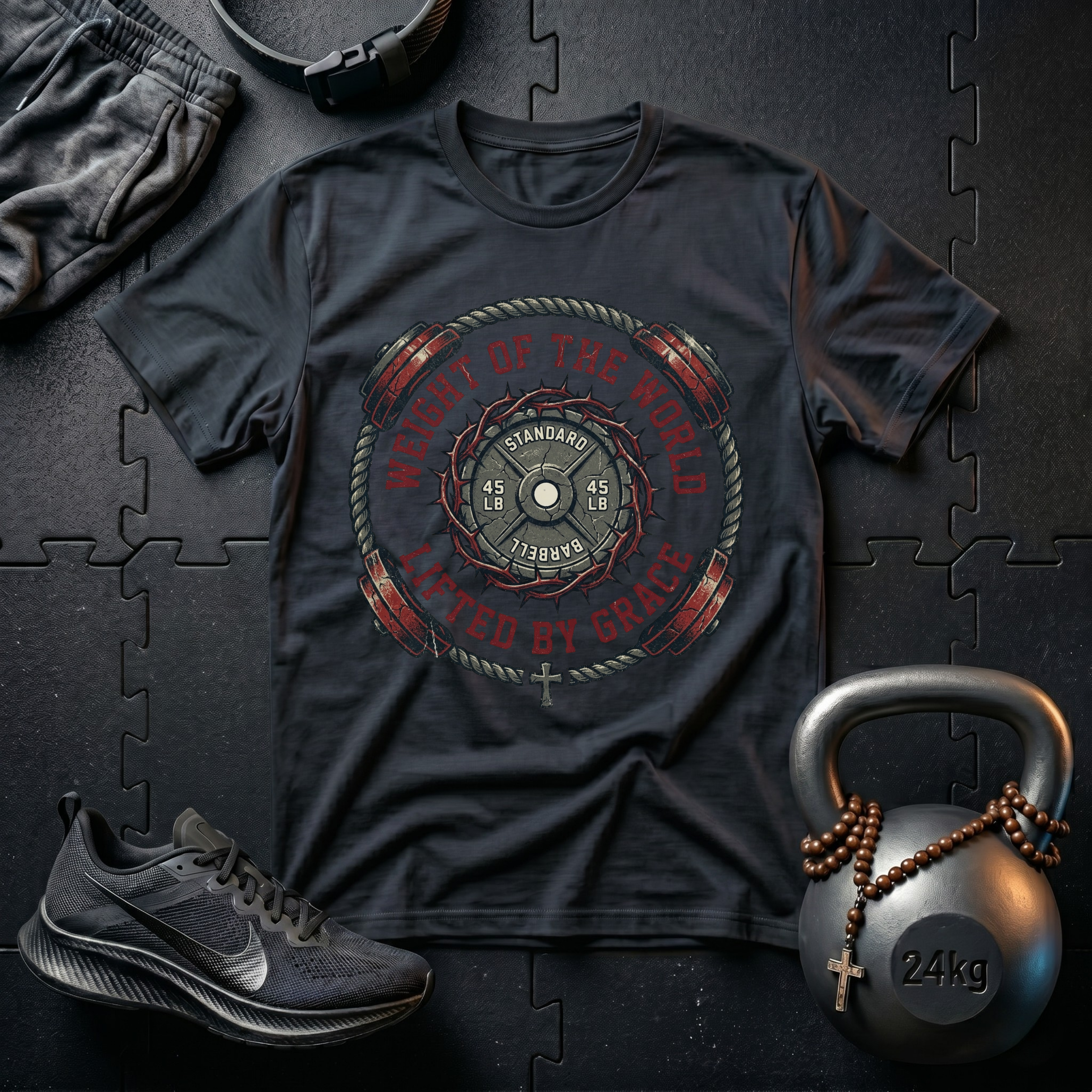 WEIGHT OF THE WORLD T-SHIRT