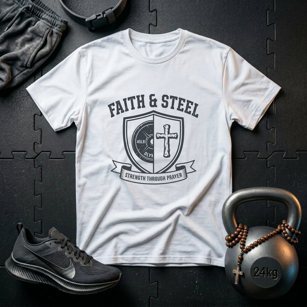 FAITH & STEEL T-SHIRT