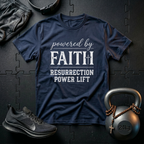 POWERED BY FAITH T-SHIRT